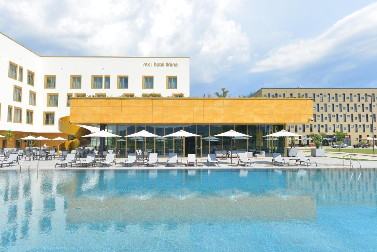 mk hotel tirana Rinas Buitenkant foto The New Evian